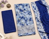 Premium Digital Floral Print Unstitched Salwar Suit Material with Matching Dupatta