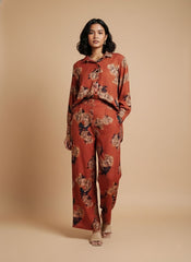 Floral & Patchwork Fusion Premium Viscose Co-ord Set - MRP-1599 RRP-1399