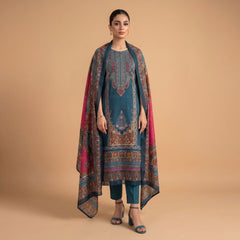 Zahra Ornate Digital Print 3-Piece Lawn Suit Collection