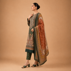 Zahra Ornate Digital Print 3-Piece Lawn Suit Collection