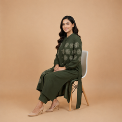 Elegant Embroidered Co-ord Set