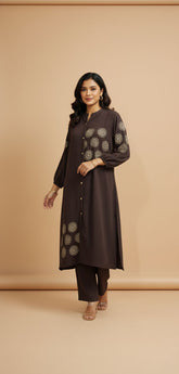 Elegant Embroidered Co-ord Set