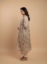 Elegant Kalamkari Print Handcrafted Ethnic Set