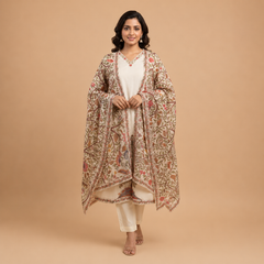 Elegant Kalamkari Print Handcrafted Ethnic Set