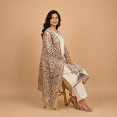 Elegant Kalamkari Print Handcrafted Ethnic Set