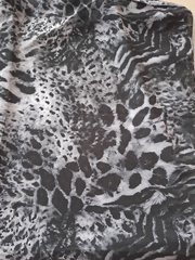 Animal Print Soft Chiffon Hijab - Design 3