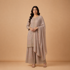 Hand-Embellished,Intricate Zari & Sequin Work for Weddings