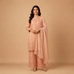 Hand-Embellished,Intricate Zari & Sequin Work for Weddings