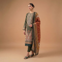 Zahra Ornate Digital Print 3-Piece Lawn Suit Collection