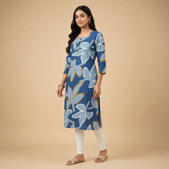 Women's Floral & Botanical Print Casual Ethnic Wear