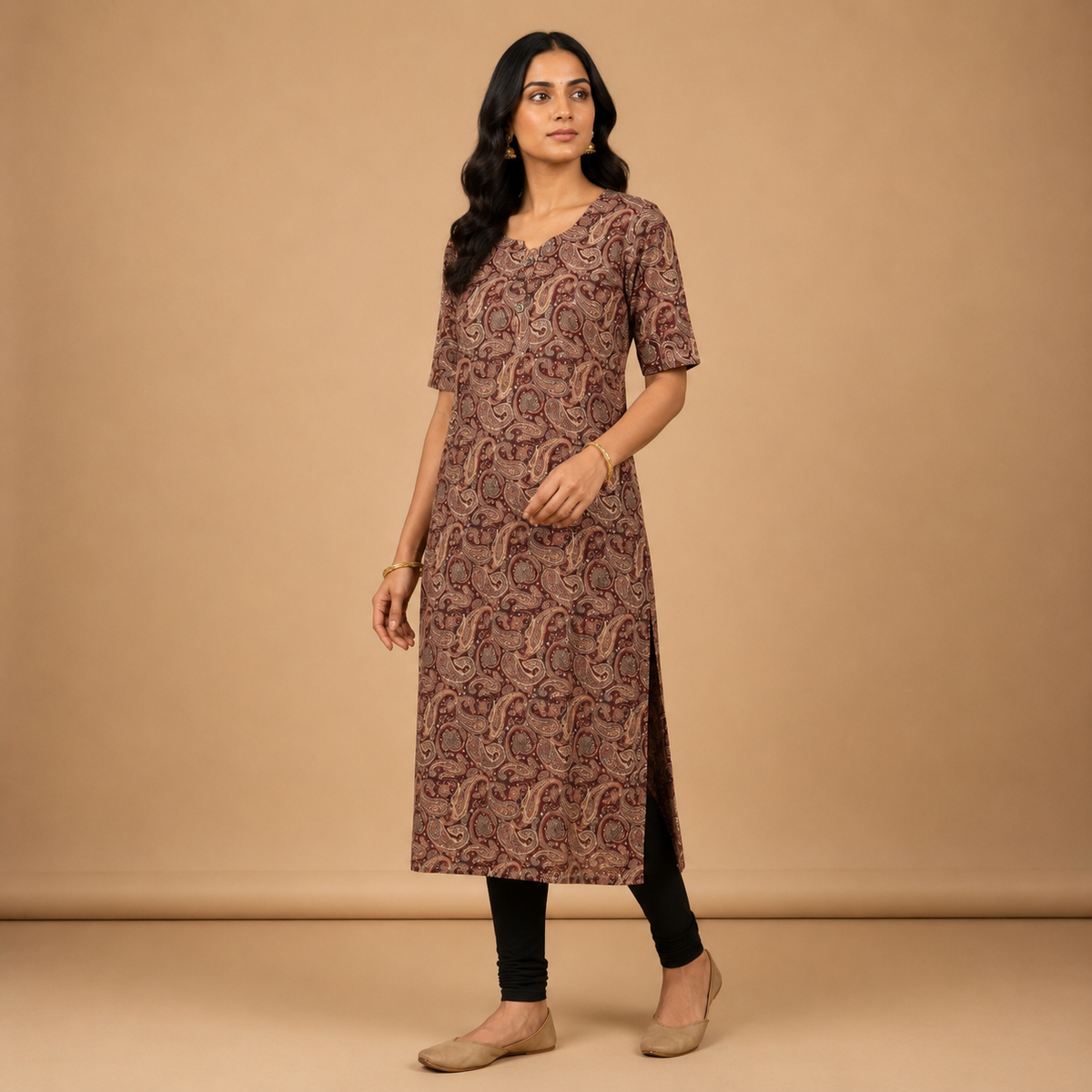 Women’s Printed Cotton Kurta for Everyday Style