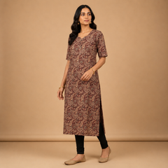 Women’s Printed Cotton Kurta for Everyday Style