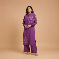 Elegant Embroidered Co-ord Set