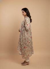 Elegant Kalamkari Print Handcrafted Ethnic Set