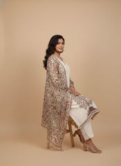 Elegant Kalamkari Print Handcrafted Ethnic Set
