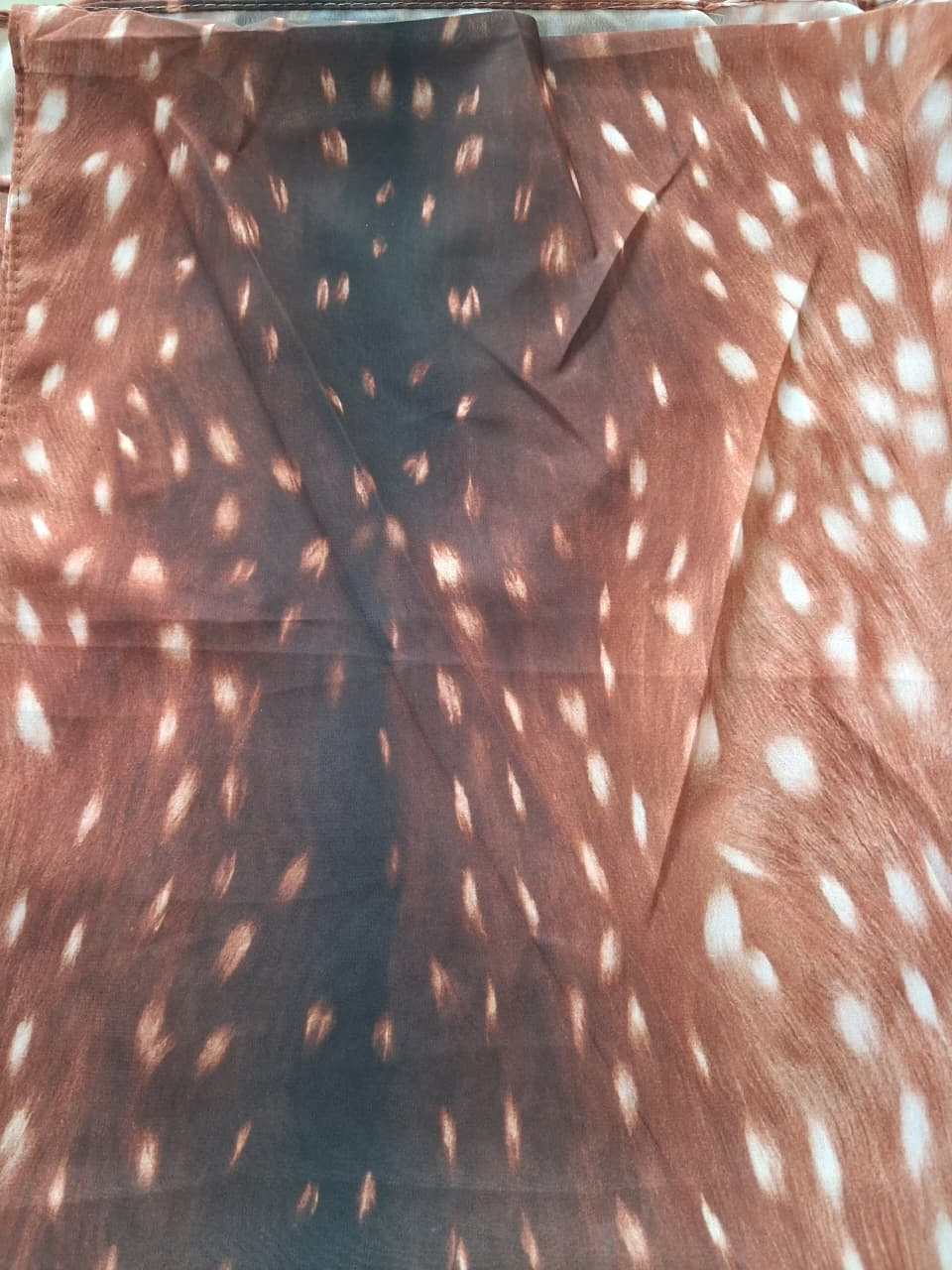 Animal Print Soft Chiffon Hijab - Design 1