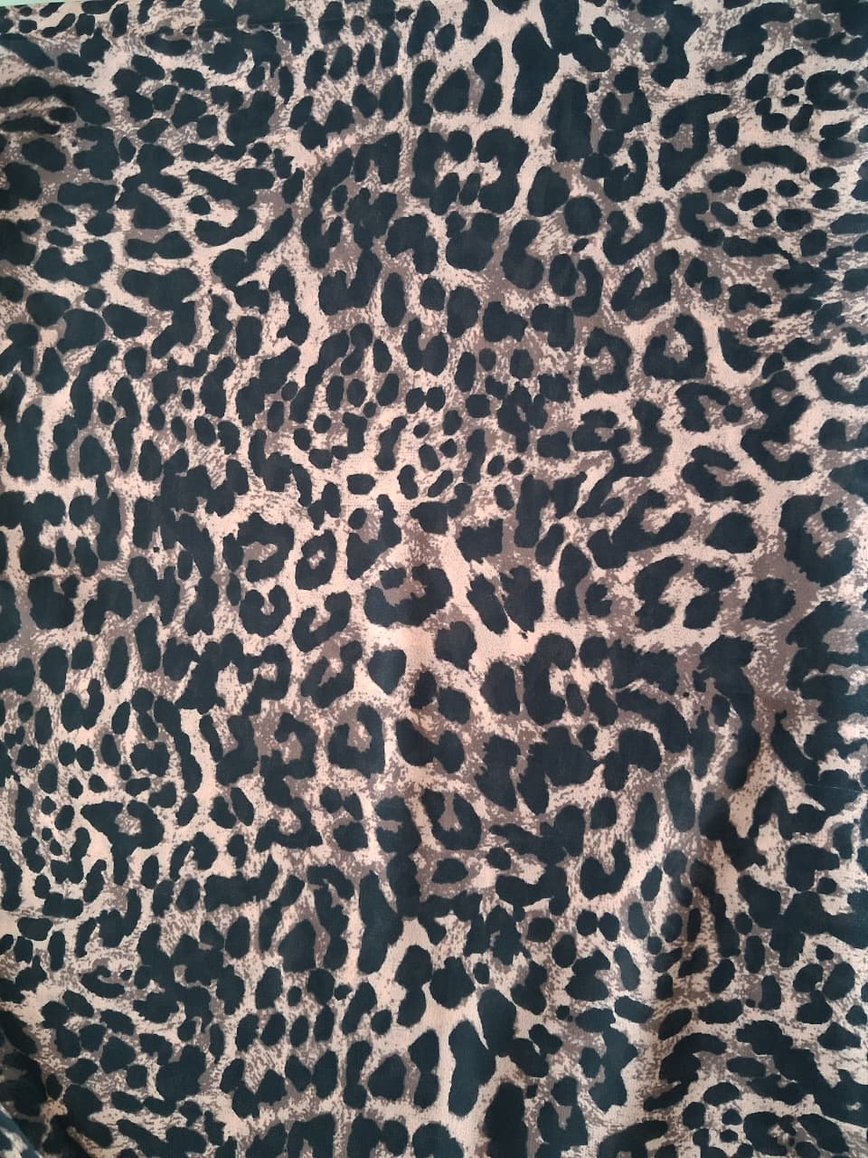 Animal Print Soft Chiffon Hijab - Design 10