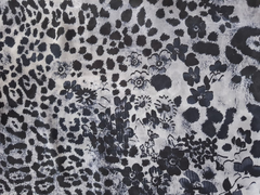 Animal Print Soft Chiffon Hijab - Design 2