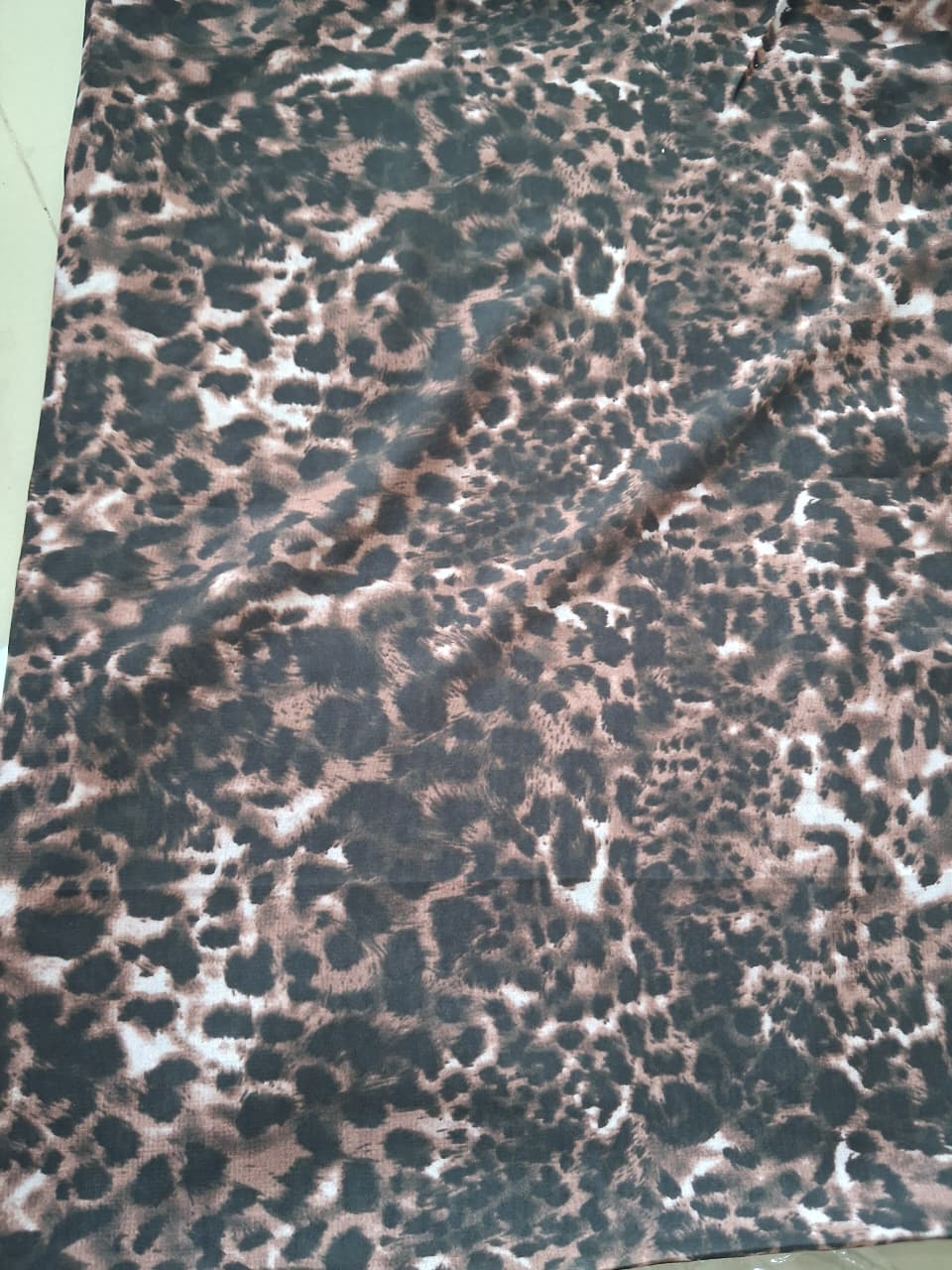 Animal Print Soft Chiffon Hijab - Design 4
